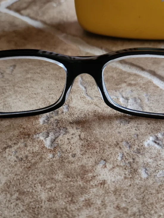 Ray-Ban Youth Black Frame Eyeglasses with Yellow Hard Case - Picture 7 of 16